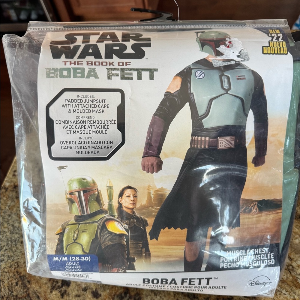 Star Wars Boba Fett Costume adult medium nwt